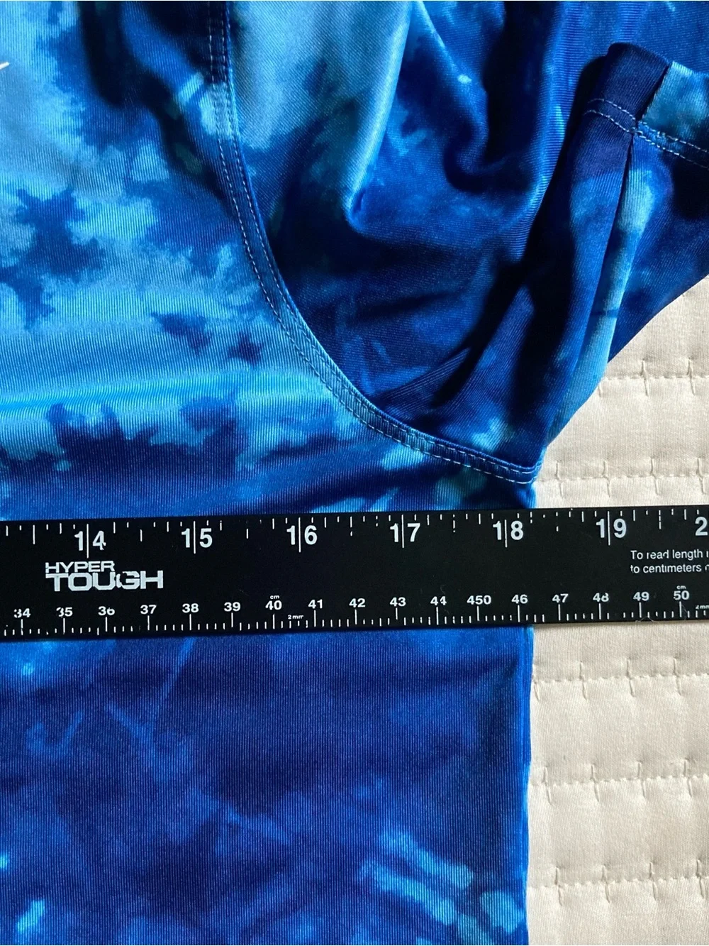 Nike Dri Fit Golf Polo Shirt Youth Boys Large Blue Tie Dye Casual Short Sleeve